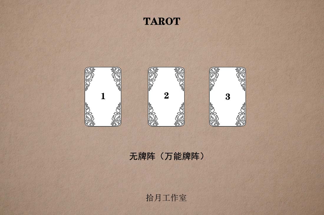 怎么学塔罗，自学塔罗占卜怎么解牌，无牌阵三张实战案例分享