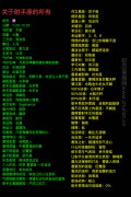 关于射手座的所有