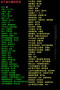关于金牛座的所有
