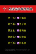 十二星座谁的嘴唇最美
