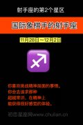 国际象棋手的射手座(11月28日~12月2日)