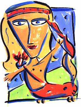 十二星座彩绘图片