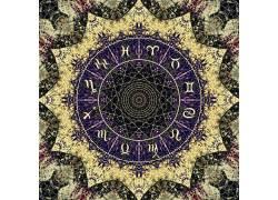 关于星座圆盘的图片